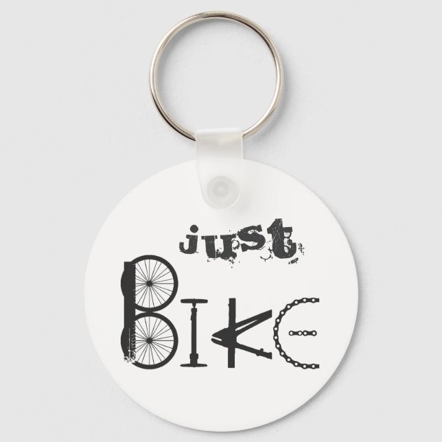 Motivational Bike, Bicycle, Cycling, Sport, Hobby Keychain (Front)