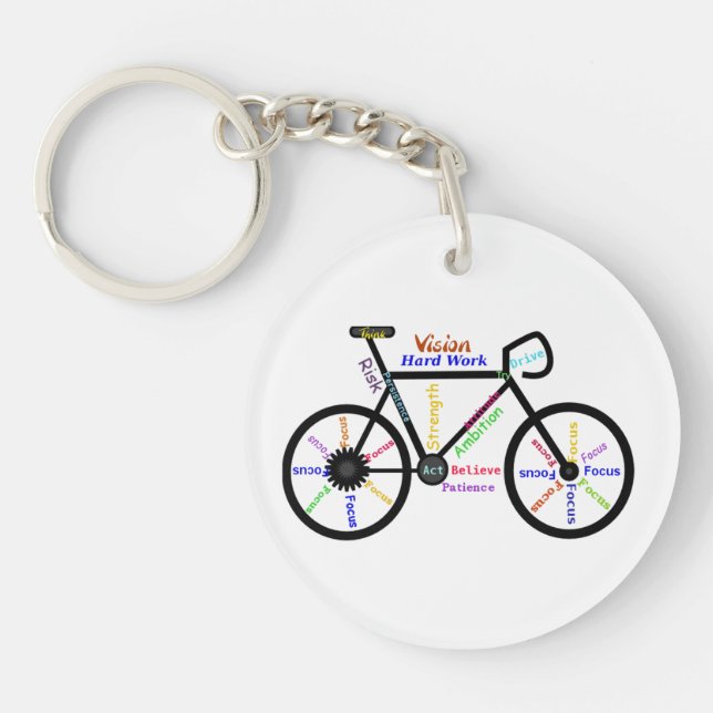 Motivational Bike Mots Inspirants Sports (Devant)