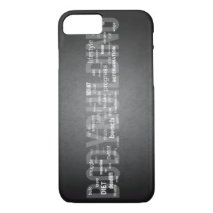 Motivational Bodybuilding Gym Case-Mate iPhone Case