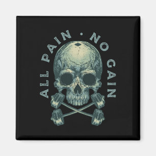 Motivational Bodybuilding Gym Lover Weightlifters Magnet