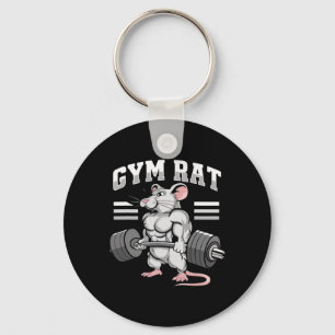 Motivational Bodybuilding Weightlifting Apparel Gy Keychain