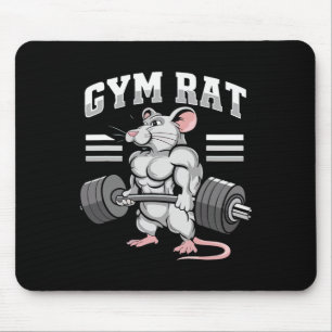 Motivational Bodybuilding Weightlifting Apparel Gy Mouse Pad