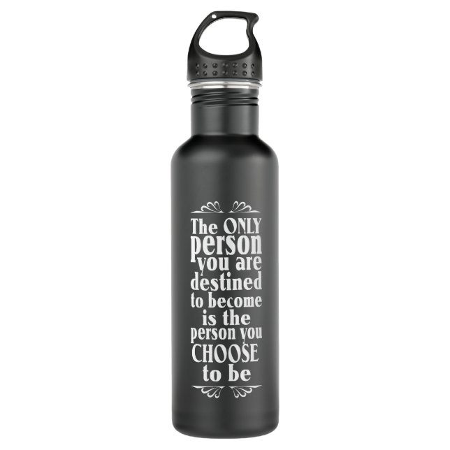 Motivational CHOICE 710 Ml Water Bottle (Front)