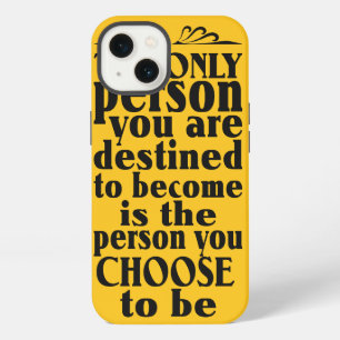 Motivational CHOICE custom colour cases