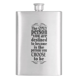 Motivational CHOICE flask