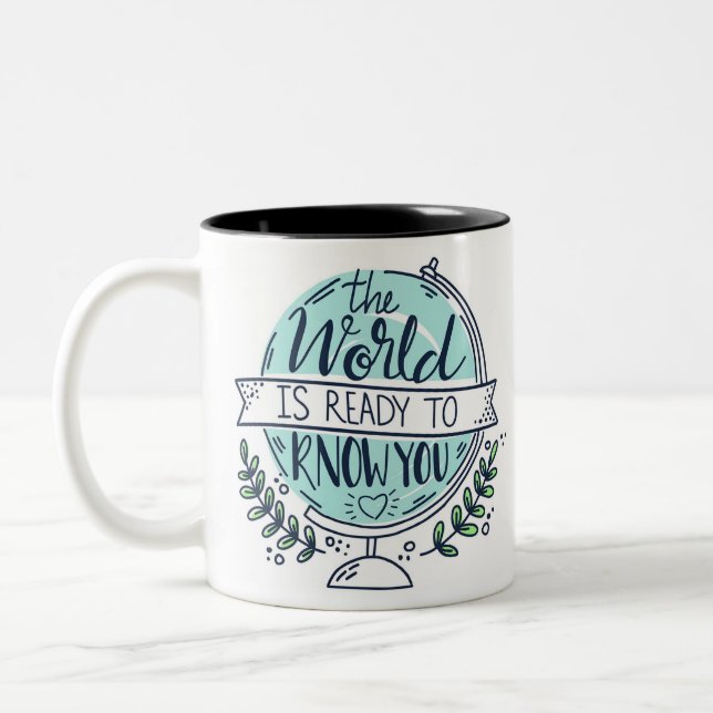 Motivational Coffee Mug - You are your limits (Left)