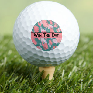 Motivational Colourful Golf Balls