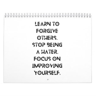 Motivational Cool High quality Multi Title  Calendar