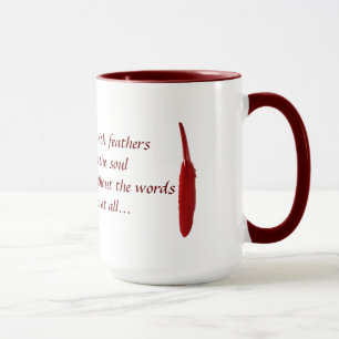 motivational cup with quote about hope