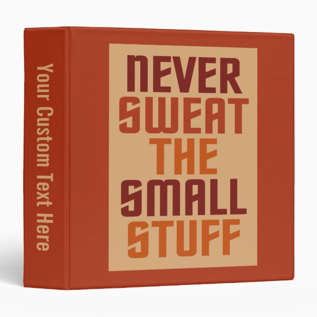 Motivational custom binders (Front/Spine)