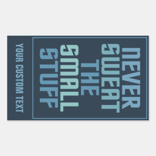 Motivational custom stickers