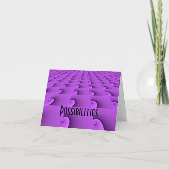 Motivational Design - Possibilities Card (Front)