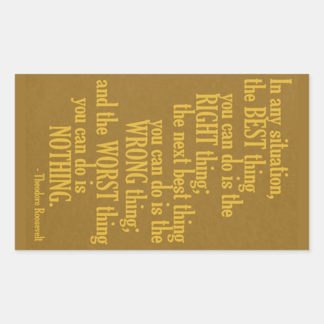 Motivational “Do Something” Quote stickers (Front)