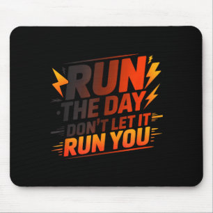 Motivational Fitness Inspirational Quote Design Mouse Pad