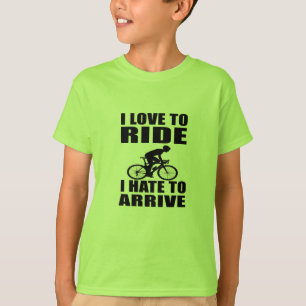 Motivational funny cycling quotes T-Shirt