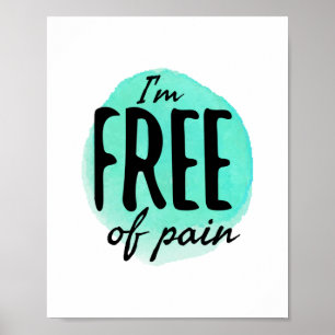 motivational  good vibes for hard workers poster