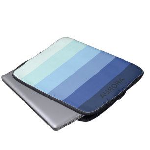 Motivational Gradient Custom with Name - Laptop Sleeve