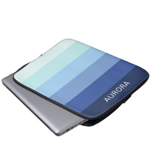 Motivational Gradient Custom with Name - Laptop Sleeve