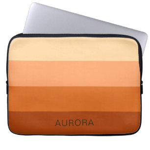 Motivational Gradient Custom with Name - Laptop Sleeve