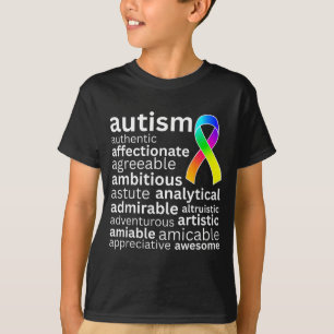 Motivational graphic inspirational words autism T-Shirt