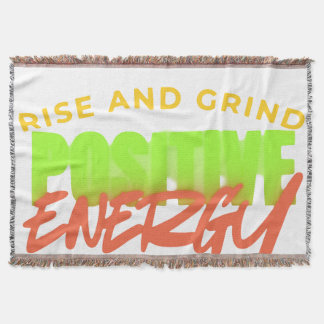 Motivational Graphisme lancer flece couverture