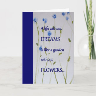 Motivational Greeting Card