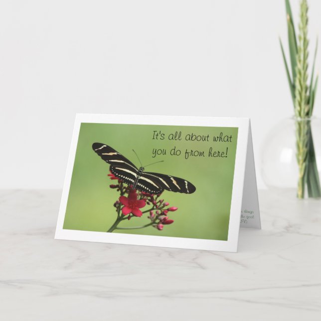 Motivational Greeting Card w/ Scripture (Front)