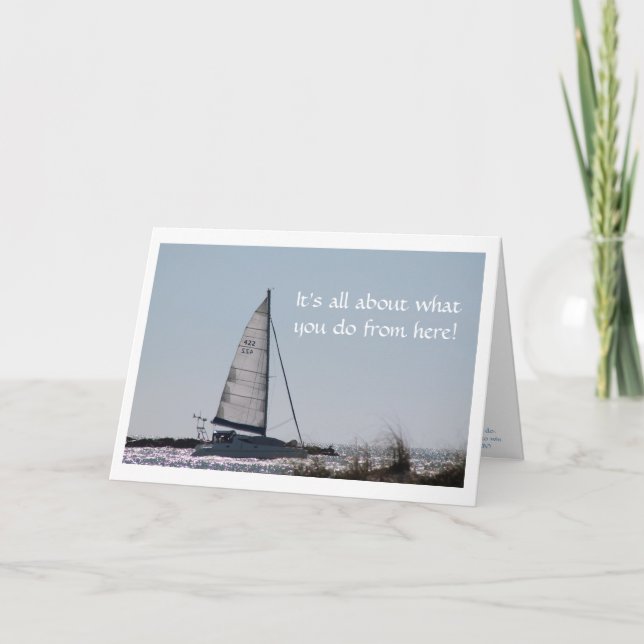 Motivational Greeting Card w/ Scripture (Front)