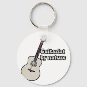 motivational guitar quote for guitarists keychain