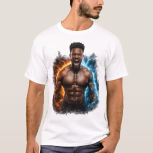 Motivational Gym & Fitness Power Mug T-Shirt