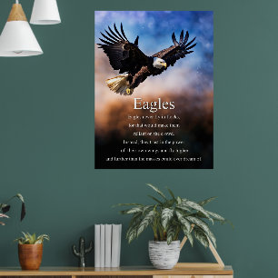 Motivational Inspirational Eagles Poster