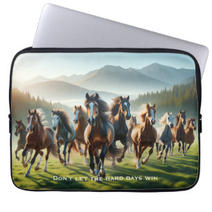 Motivational Inspirational Laptop Sleeve