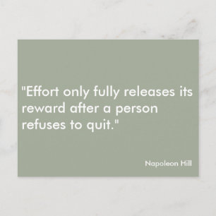 Motivational Inspirational Postcard Quotes