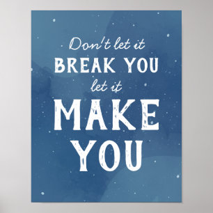 Motivational Inspirational Quote Art Poster