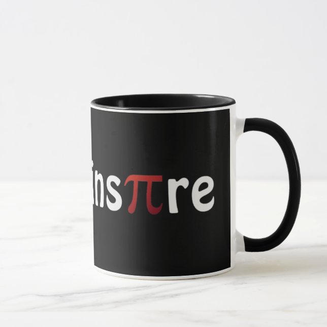 Motivational Inspire Math Pi Mug (Right)