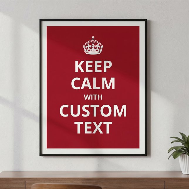 Motivational Keep Calm Quote - Funny Office Poster (Creator Uploaded)