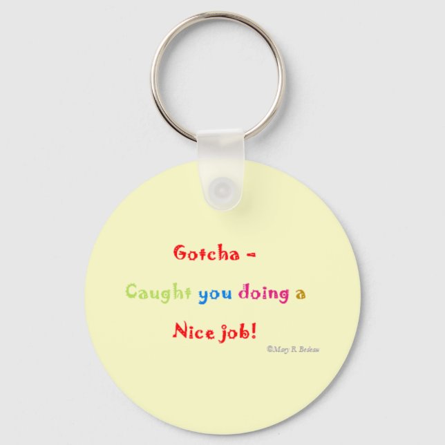 Motivational Keychain (Front)