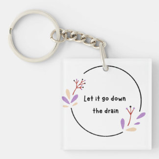 Motivational keychain