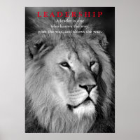 Motivational Leadership Lion Pride