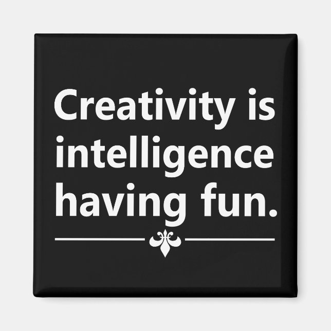 Motivational life quote magnet (Front)