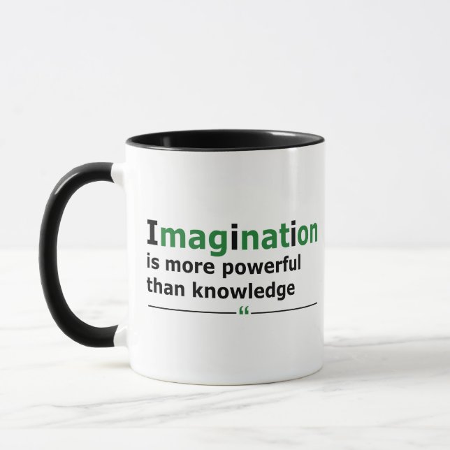 Motivational life quote mug (Left)