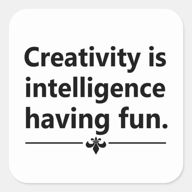 Motivational life quote square sticker (Front)