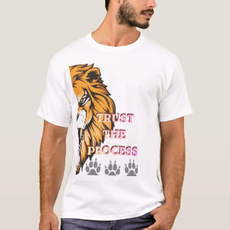 Motivational Lion Graphic for T-Shirts