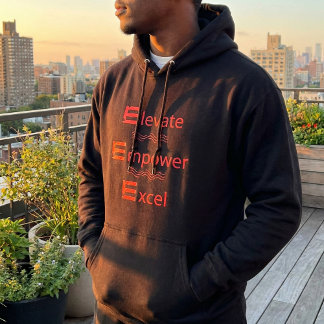 Motivational Men's Basic Hooded Sweatshirt