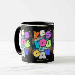 Motivational Mindset Success Inspiration Design Mug