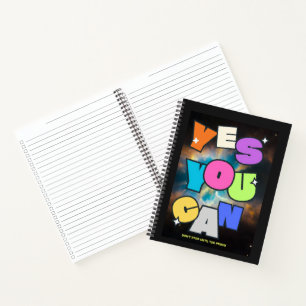 Motivational Mindset Success Inspiration Design Notebook