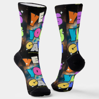 Motivational Mindset Success Inspiration Design Socks