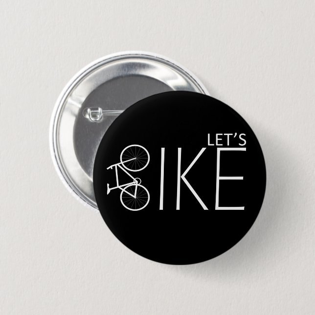 Motivational mountain biking quotes 2 inch round button (Front & Back)