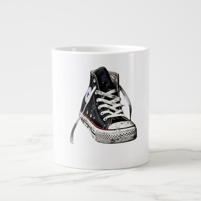 motivational mug, inspirational coffee mug, you go large coffee mug (Front)