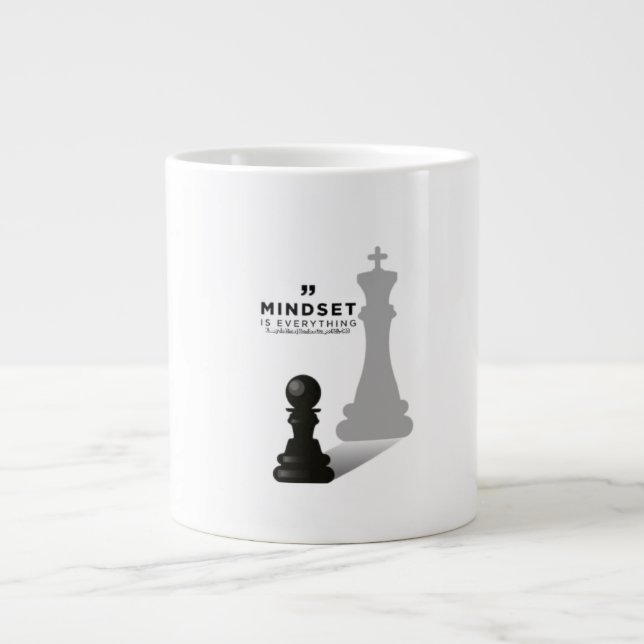 motivational mug, inspirational coffee mug, you go large coffee mug (Front)